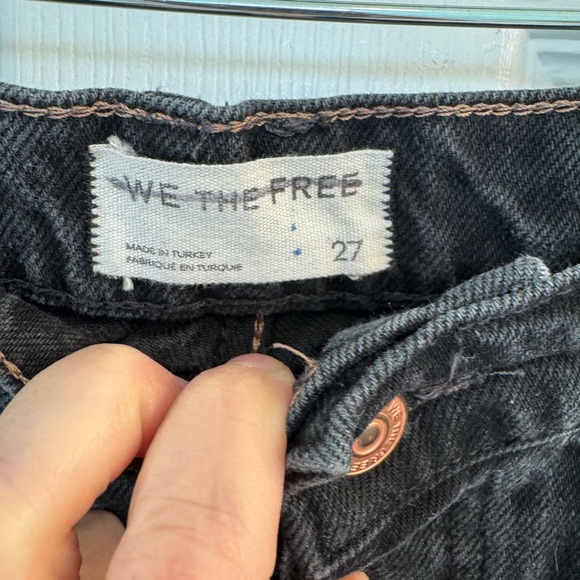 We The Free Good Luck Barrel Jeans Size 27 - Picture 6 of 7